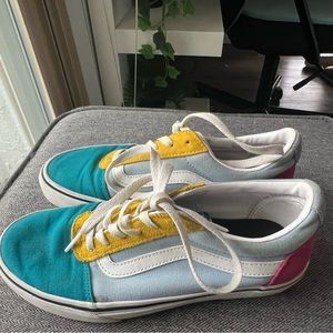 Vintage (not sold anymore) multi coloured vans